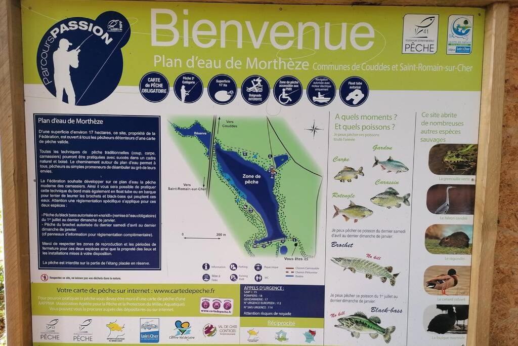 Le Cottage Des Sablons Pres Du Zoo De Beauval Saint-Romain-sur-Cher Exterior foto